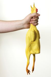 Choking chicken